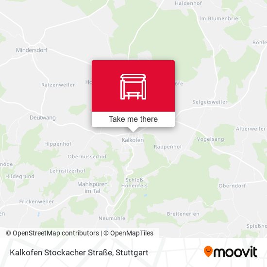 Kalkofen Stockacher Straße map