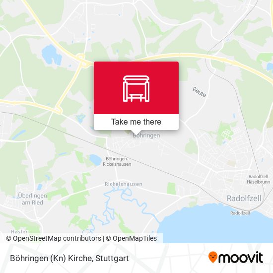 Böhringen (Kn) Kirche map
