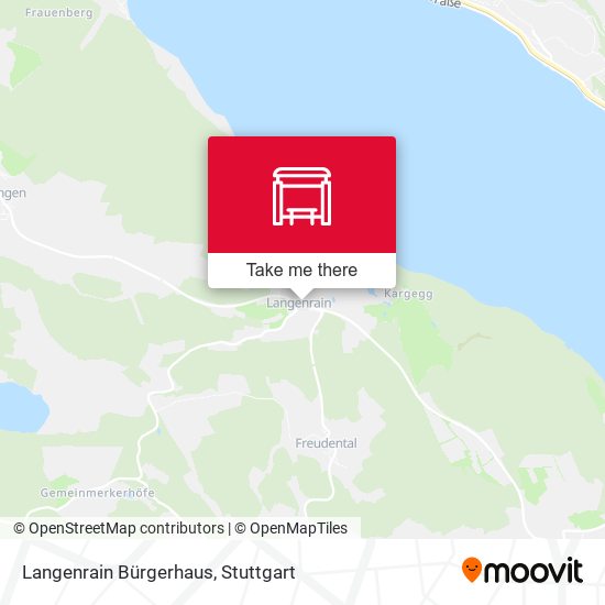 Langenrain Bürgerhaus map