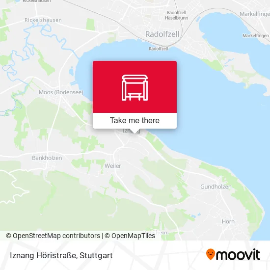 Карта Iznang Höristraße