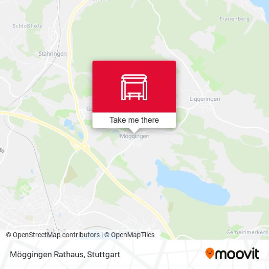 Möggingen Rathaus map