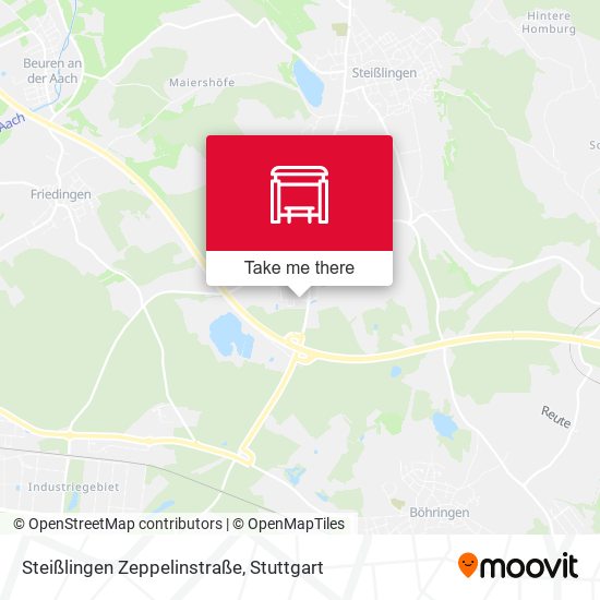 Steißlingen Zeppelinstraße map