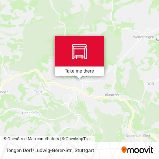 Карта Tengen Dorf/Ludwig-Gerer-Str.