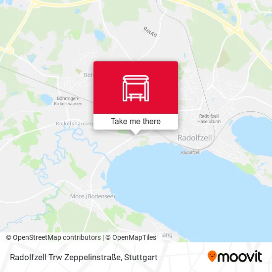 Карта Radolfzell Trw Zeppelinstraße
