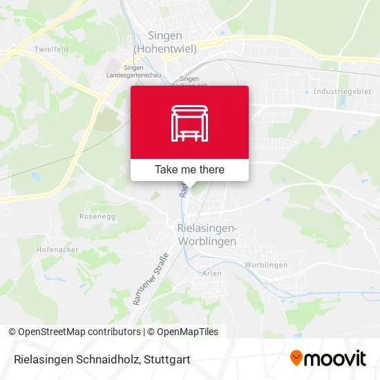 Карта Rielasingen Schnaidholz