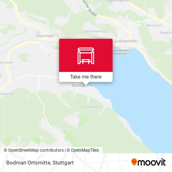 Карта Bodman Ortsmitte