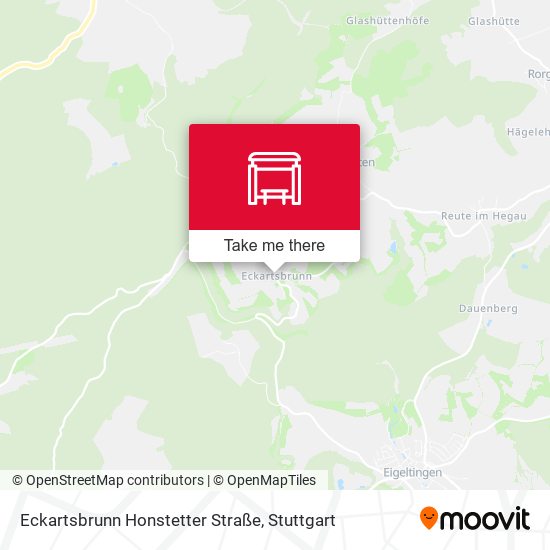 Eckartsbrunn Honstetter Straße map