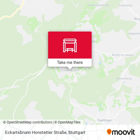 Eckartsbrunn Honstetter Straße map