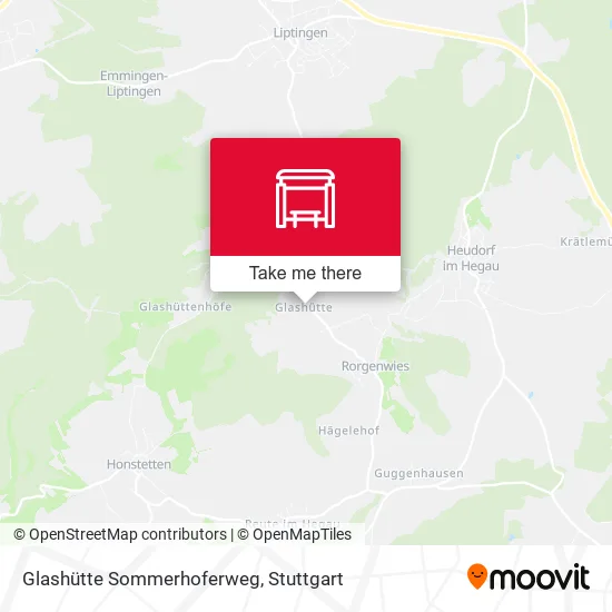 Карта Glashütte Sommerhoferweg