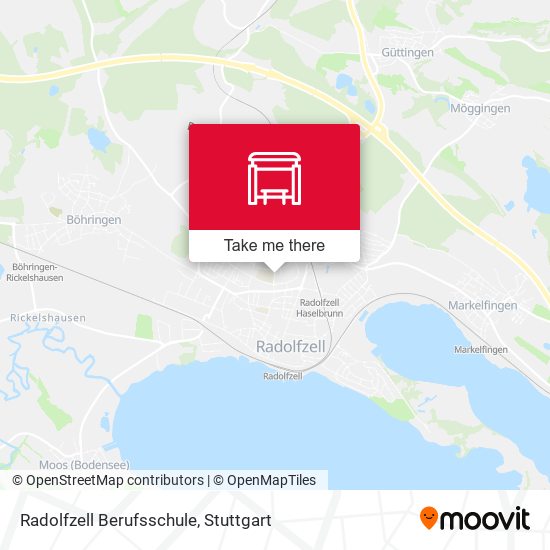 Radolfzell Berufsschule map