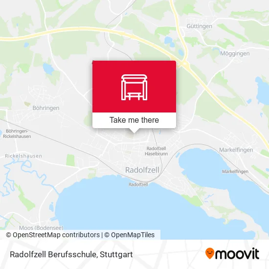 Карта Radolfzell Berufsschule