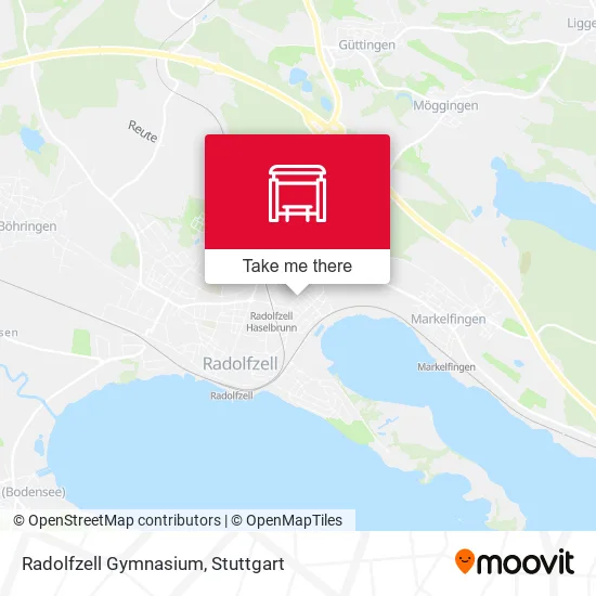 Карта Radolfzell Gymnasium