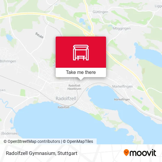 Карта Radolfzell Gymnasium