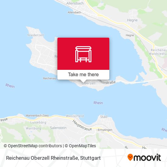 Reichenau Oberzell Rheinstraße map