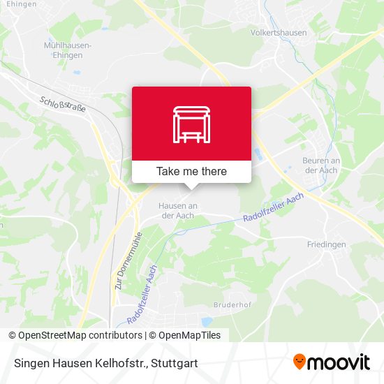 Singen Hausen Kelhofstr. map