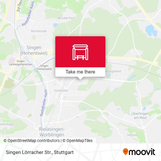 Singen Lörracher Str. map