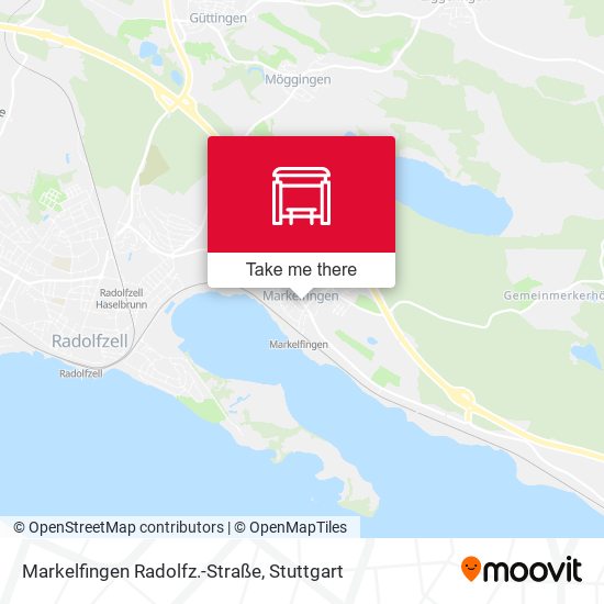 Markelfingen Radolfz.-Straße map