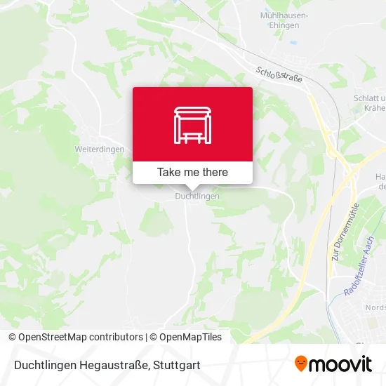 Карта Duchtlingen Hegaustraße