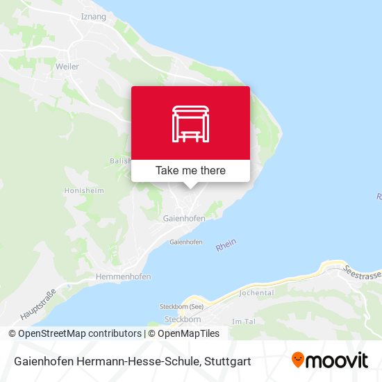 Gaienhofen Hermann-Hesse-Schule map