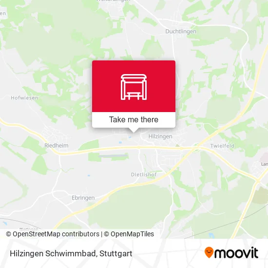 Карта Hilzingen Schwimmbad