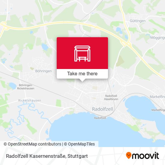 Radolfzell Kasernenstraße map