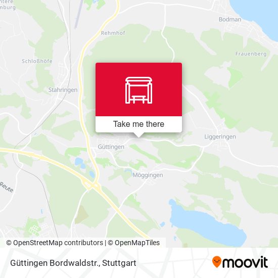 Güttingen Bordwaldstr. map