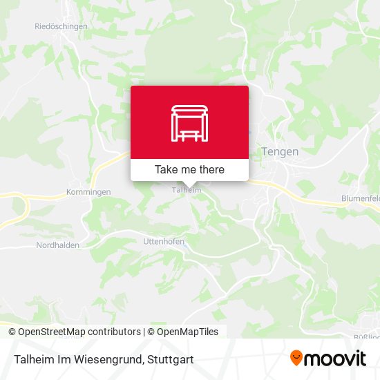 Карта Talheim Im Wiesengrund