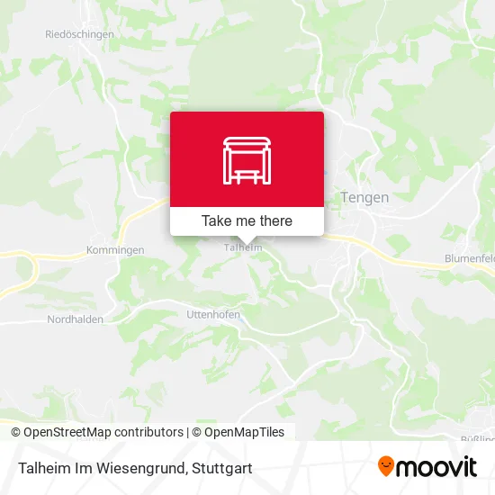 Карта Talheim Im Wiesengrund