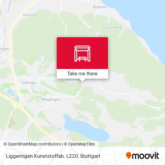 Карта Liggeringen Kunststoffab. L220