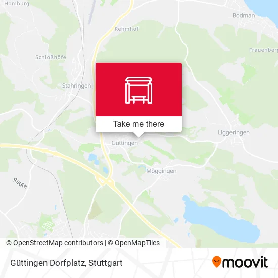 Карта Güttingen Dorfplatz