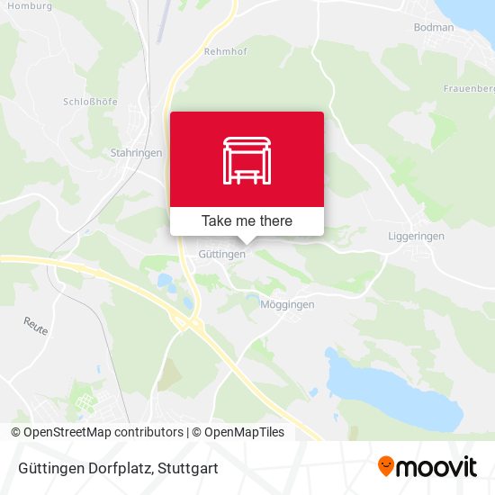 Güttingen Dorfplatz map