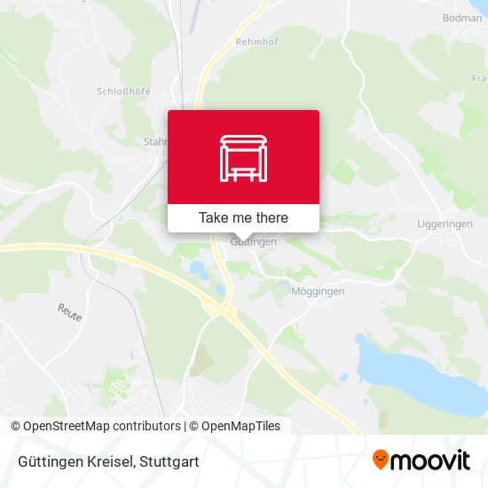 Güttingen Kreisel map