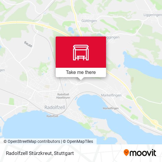Карта Radolfzell Stürzkreut
