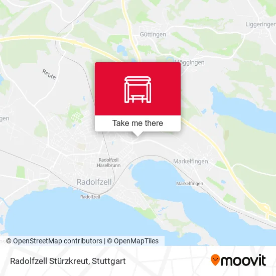 Карта Radolfzell Stürzkreut