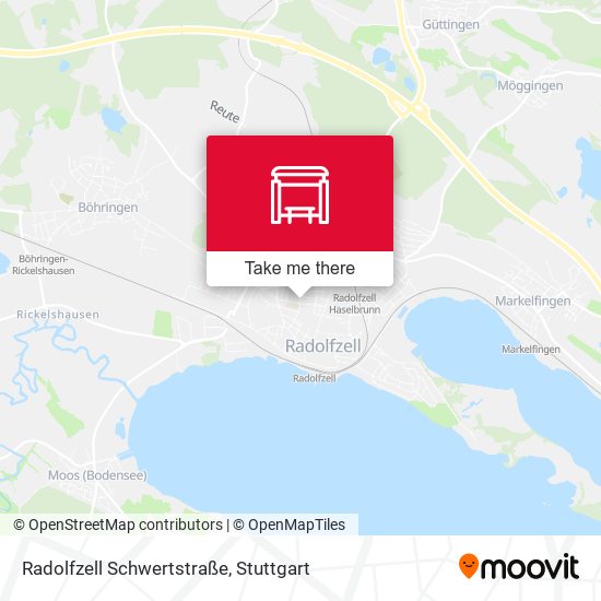 Карта Radolfzell Schwertstraße