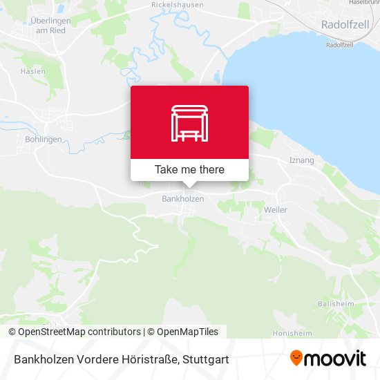 Bankholzen Vordere Höristraße map