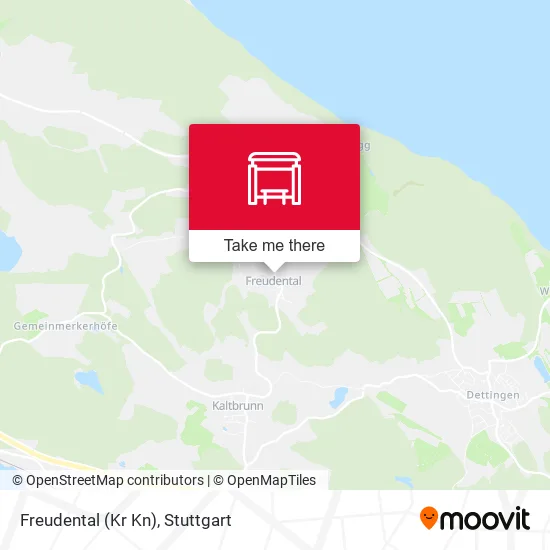 Карта Freudental (Kr Kn)