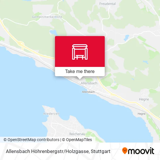 Карта Allensbach Höhrenbergstr / Holzgasse