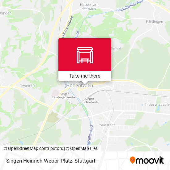 Карта Singen Heinrich-Weber-Platz
