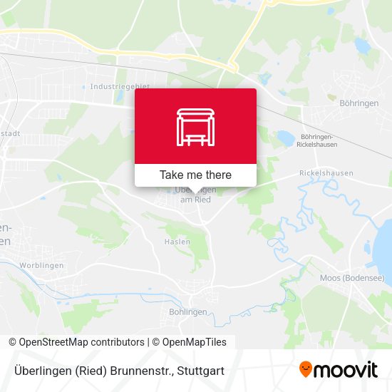 Überlingen (Ried) Brunnenstr. map