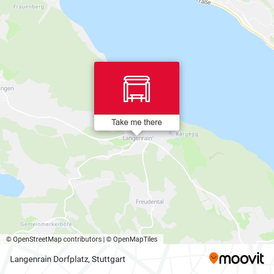 Langenrain Dorfplatz map