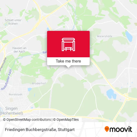 Карта Friedingen Buchbergstraße