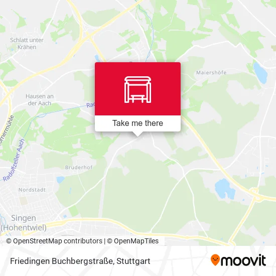 Карта Friedingen Buchbergstraße