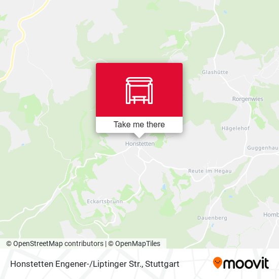 Карта Honstetten Engener- / Liptinger Str.
