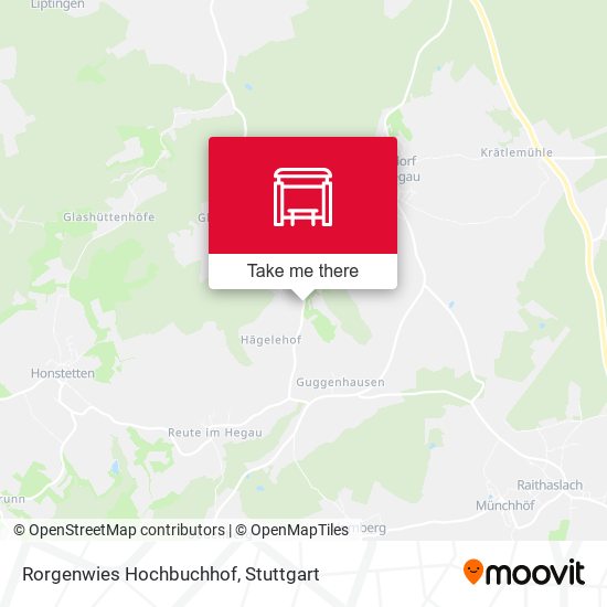 Rorgenwies Hochbuchhof map