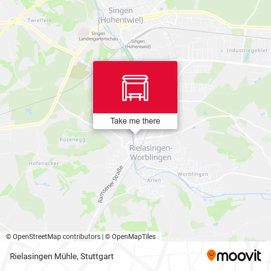 Карта Rielasingen Mühle