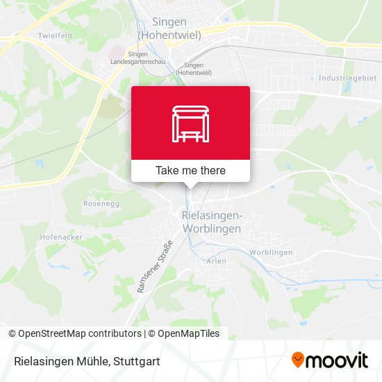 Карта Rielasingen Mühle