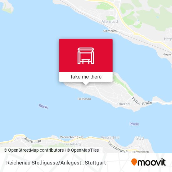 Карта Reichenau Stedigasse/Anlegest.