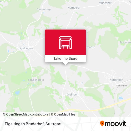 Eigeltingen Bruderhof map