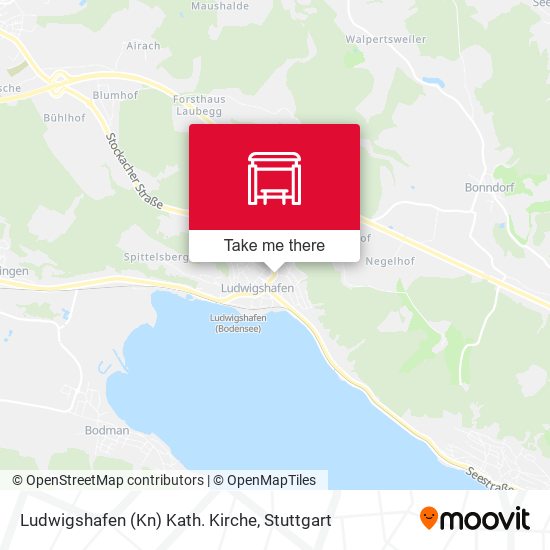 Ludwigshafen (Kn) Kath. Kirche map